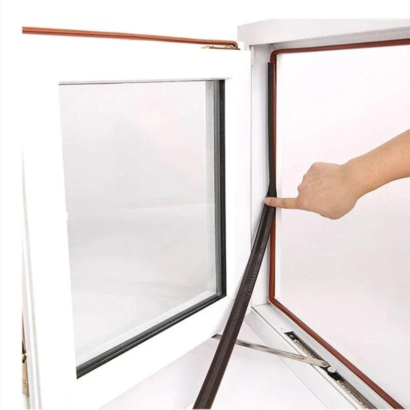 6-24M Doors and Windows Sealing Strip Sliding Window Seal Sealing Tape Weather Stripping Door Seal Self-Adhesive Soundproof Foam