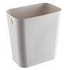 Bathroom Gap Trash Can Uncovered Narrow Plastic Waste Basket with Fixed Hole Space Saving Slim Garbage Can for Bedroom Kitchen Living Room Office