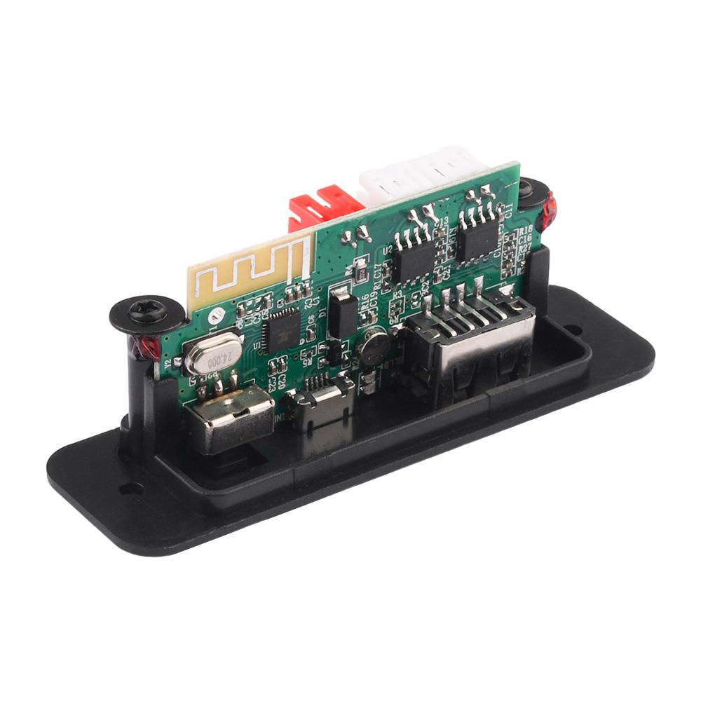 5V Bluetooth 5.0 MP3 Плеер Декодер Плата Автомобильный FM Радио Модуль 2*3W 6W Усилитель Поддержка FM TF USB Звонки Handsfree Горячий