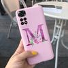 Чехол для Xiaomi Redmi Note 11 4G Note 11S Милые Буквы для Пары Мягкий Тонкий Чехол-Фонда для Xiaomi Redmi Note 11 Pro Note11 S Чехлы