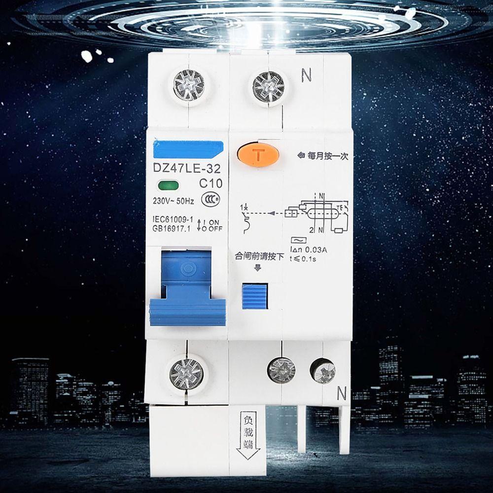 230V Circuit Breaker 1P+N 10A 1P+N 10A 230V Circuit Breaker  Household Decoration
