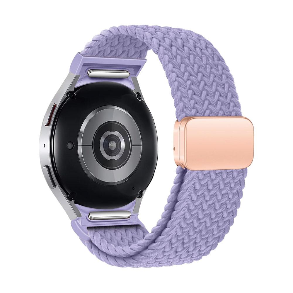 Магнитный плетеный ремешок для Samsung Galaxy Watch 7 6 4 classic/5 Pro/FE 44мм 40мм 45 46 47 мм браслет correa Galaxy watch 7 Ремешок