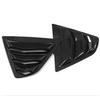 For Toyota Camry Sedan 2018- Car Rear Louver Window Side Shutter Cover Trim Sticker Vent Scoop ABS Carbon Fiber Accessories