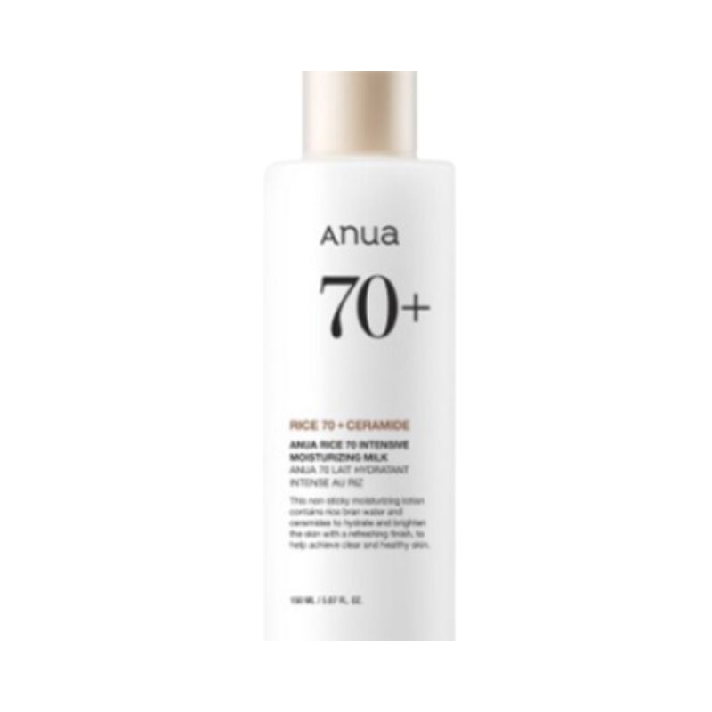 ANUA Rice 70 Intensive Moisturizing Milk Lotion Brightening & Nourishing Care 150ml