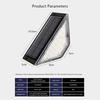 Warm Light Stair Light LED Outdoor Floor Light High Quality Solar Step Lamp  Porch Terrace