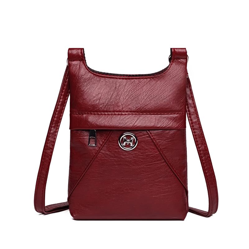 Женская сумка, большая вместимость, сумка через плечо, мягкая кожаная сумка через плечо