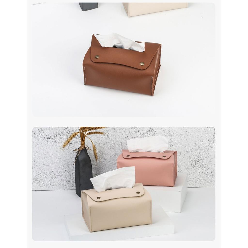 Прямоугольный диспенсер для салфеток, многоразовая коробка из искусственной кожи, практичная коробка для бумажных полотенец, держатель для салфеток, украшения для стойки