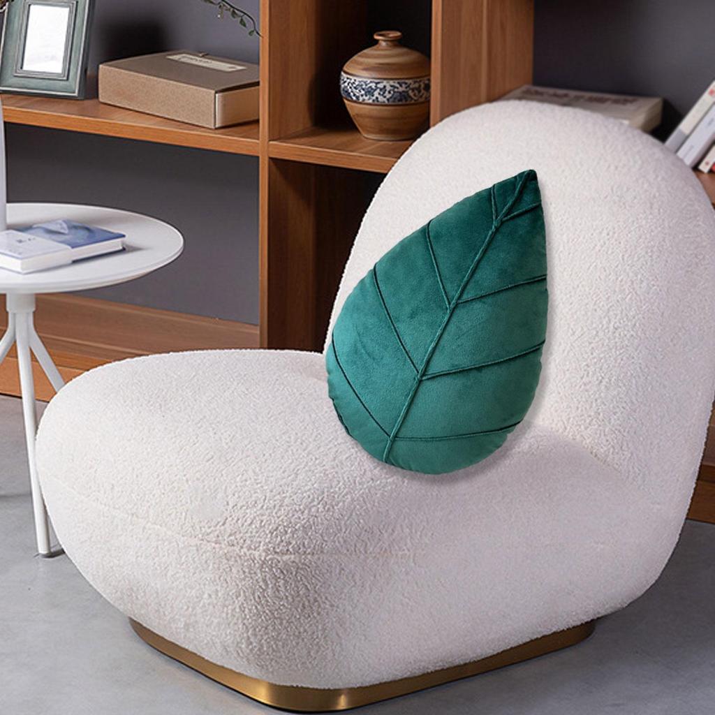 Decorative Leaf Cushion, for Office, Reading Room.