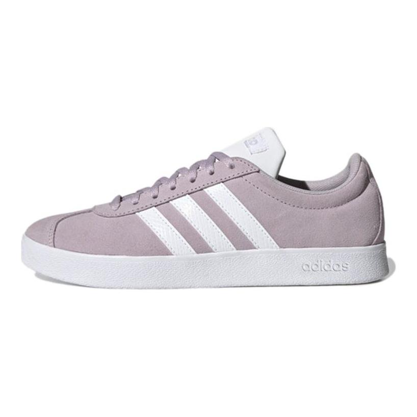 adidas Neo Vl Court 2.0 Удобные Универсальные Низкие Кеды для Скейтбординга Женские Кроссовки Розово-Розовые H02016