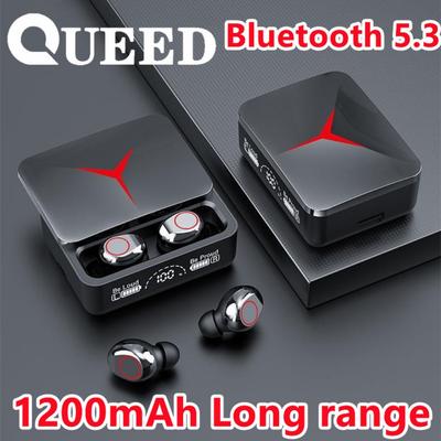 TWS Fone Bluetooth Fools Trings' Офисные беспроводные наушники HD-экран Наушники с подвижной крышкой Спортивные наборы с микрофоном