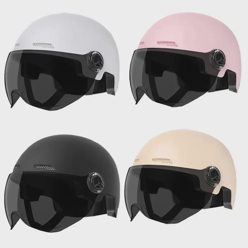 Легкий шлем для электровелосипеда, сертифицированный 3C, для мужчин и женщин — летняя защита от солнца, полушлем