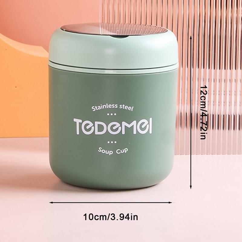 450 мл термобанка для еды, термоконтейнер для супа, термоконтейнер из нержавеющей стали, термос для хранения горячего для школьников
