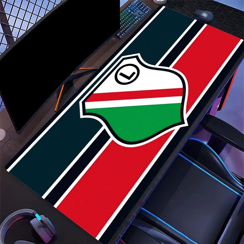 Legia Warsaw Print Cushion Non-slip Laptop Tablet Big Mousepad XXL Mat Mini PC Playmat With Lock edge