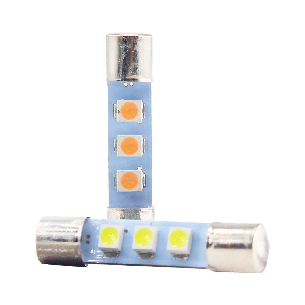 10PCS AC 8V LED Fuse Lamp Replace Incandescent Bulb 250mA Fits Marantz Sansui Kenwood Yamaha Vintage Stereo Audio Receivers