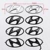 Logo for Hyundai Veloster Tucson Accent Azera Tuscani Elantra Ioniq Palisade Car Steering Wheel Center Emblem Auto Accessories KK9