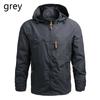 2021 модная брендовая водонепроницаемая куртка, плащ, мужская спортивная одежда, уличная куртка из мягкой оболочки с капюшоном, непромокаемая куртка