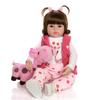 Популярные куклы Reborn 48/60 см, мягкая хлопчатобумажная ткань, тело, кукла для новорожденных, реалистичные куклы для девочек и мальчиков, детские подарки на день рождения, Рождество