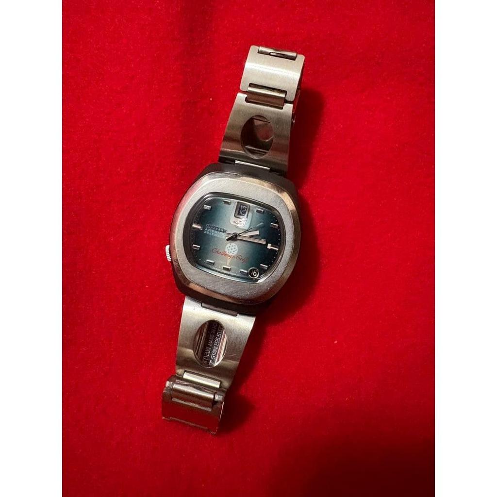 Used [Rare] CITIZEN Challenge Golf 7760-77090IK Automatic