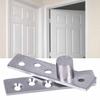 Hinge Invisible Anti Rust Stainless Steel 360 Degree Rotation Pivot Hinge with Eccentric Shaft for Cabinet