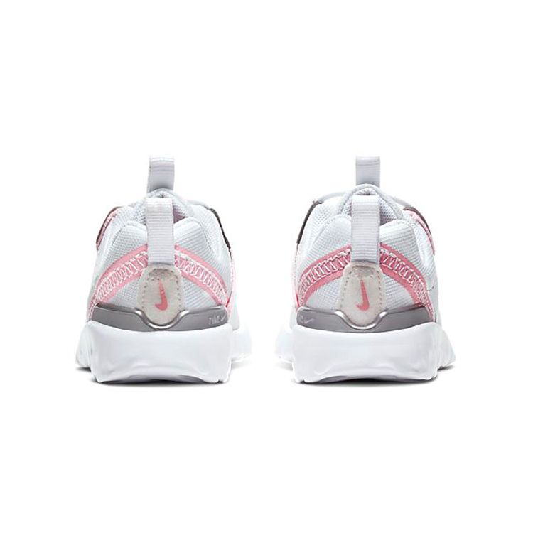 Nike React Element 55 Low Top Running Shoes Baby Sneaker Gray Pink CK4083-102