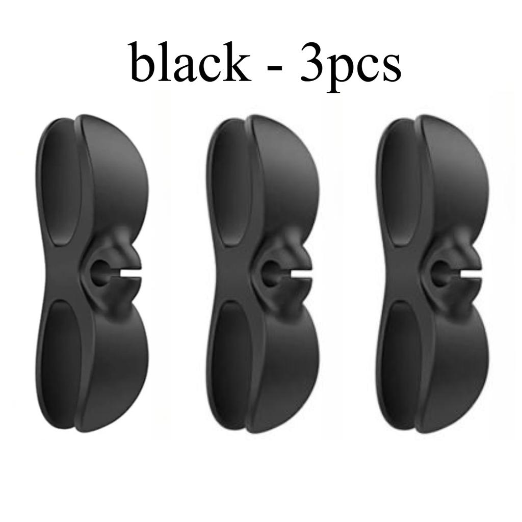 2pcs Household Kitchen Storage Wire Winder Traceless Plug Fixed Power Cord Organizer Cable Management Home Storage Tools