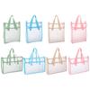 Large Capacity Test Paper Storage Bag Transparent Handheld File Folder Document Bag  Student Exam