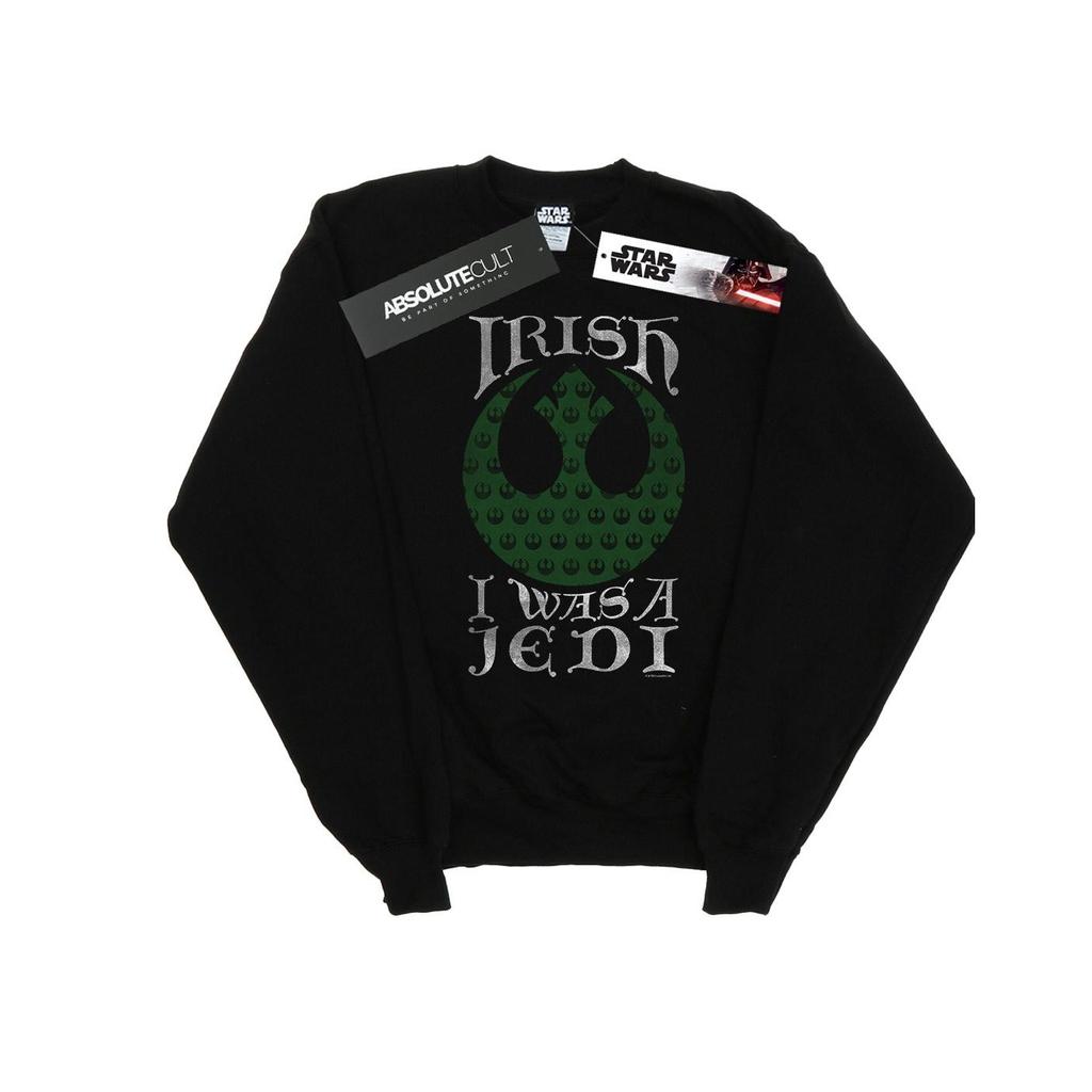Star Wars Mens Irish I Was A Jedi Sweatshirt