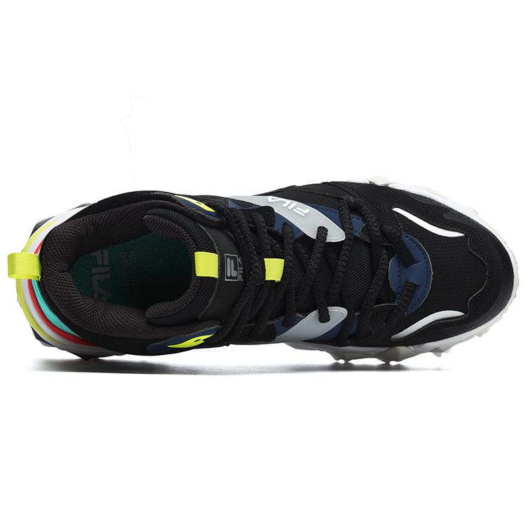 Fila X Magic Stick Серия Joint Высокие Кроссовки на Толстой Подошве Мужские Черные F12M242123FBK