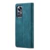 (Blue) Flip Case for Xiaomi 12/12x/12s Case Card Slot Kickstand Vintage Pu Leather Wallet Magnetic Closure Shockproof Flip Folio Book