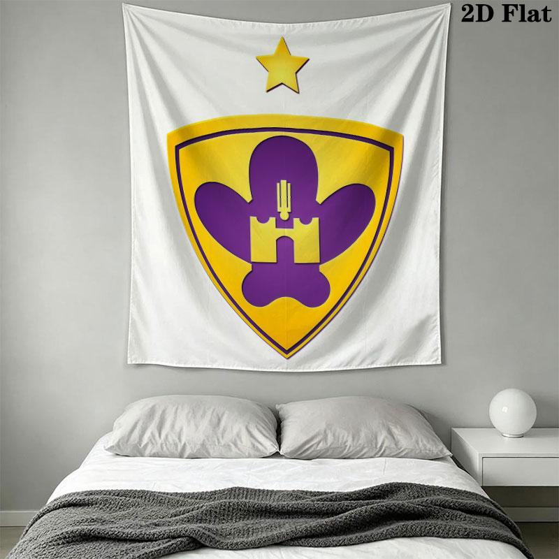 Maribor Roots Wall Hanging Printed Fabric Blanket Decorative Tapestries for Bedroom Living Room Home Decor