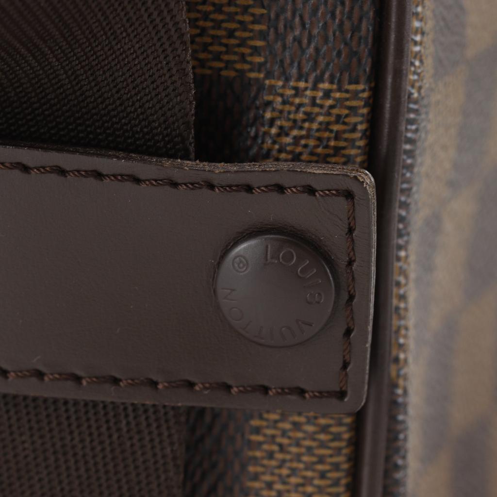 LOUIS VUITTON Olaf PM Shoulder Bag N41442 Brown Damier canvas unisex Used