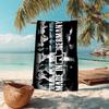 Till Lindemann, lead singer of the German heavy metal rock band Rammstein, outdoor camping vacation swimming beach scarf decorative blanket F8