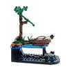 Новый MOC Рыболовная хижина Модель Строительные блоки Украшение для Детей Мальчиков и Девочек Праздничный Подарок