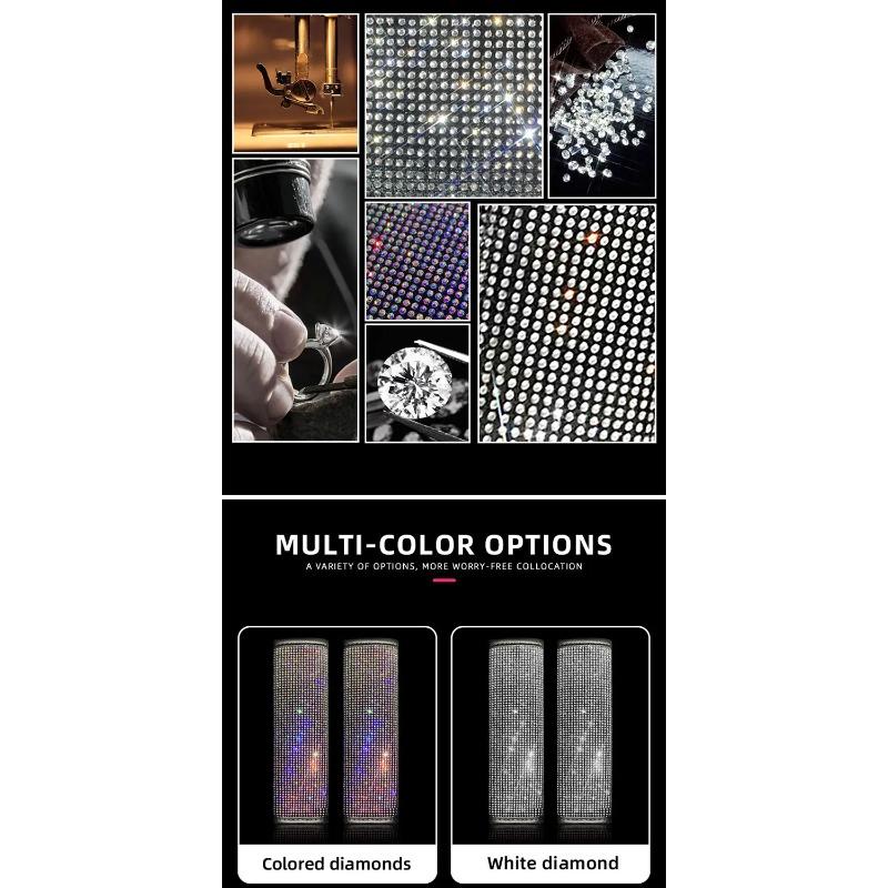 1 шт., блестящие наплечники для ремня безопасности автомобиля, украшения со стразами, накладки на плечи, защитные накладки, подушки, автомобильные аксессуары для женщин