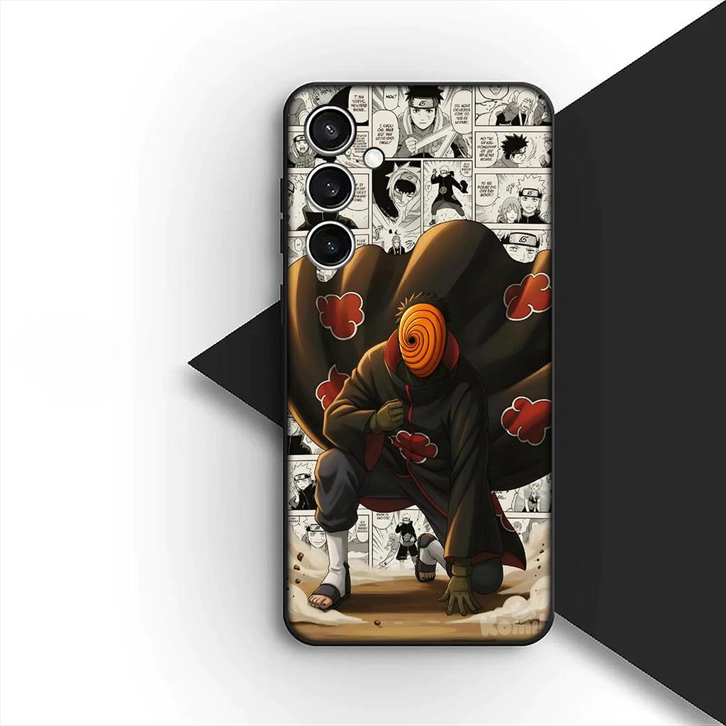 Чехол для телефона Tobi Obito Narutos Uchiha Sasuke Itachi для Samsung Galaxy S20 S22 S21 FE Ultra Plus A07 A17 A15 A16 A25 A57 A37