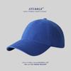 High-Quality Pure Cotton Soft Top Baseball Cap - Solid Color Duckbill Hat for Men & Women, All Seasons