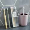 Bamboo Charcoal Soft Hair Small Head Toothbrush 4-pack Family Box Adult Macaron Toothbrush Daily Store
