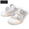 [Beautiful Condition] LV Trainer Line Leather Sandals/ Shoes 7 Silver / WhiteUsed