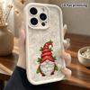 Phone Case: 2D flat design suitable for iPhone 18 17 16 15 14 13 Pro protective case, unisex, faceless doll, Christmas and Halloween gift