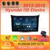 Автомагнитола Android 14 Мультимедийный плеер для Hyundai I30 Elantra 2012 2013 2014 2015 2016 Carplay Auto GPS Навигация Стерео