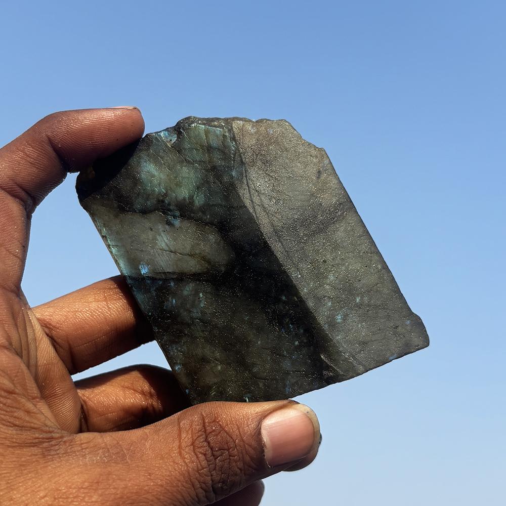 Natural Labradorite Loose Gemstone 436 ct Uncut Rough for Collection for Gemstone Collections