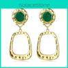 Geometric Chic Alloy Earrings For Women Fashionable And Jewelry Minimalist