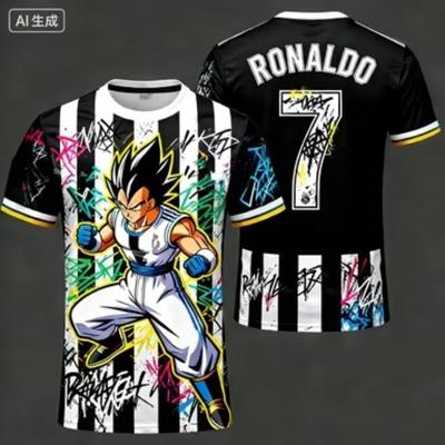 2026 Горячий Японский Аниме Dragon Ball Z Маджин Буу Специально Сделанная Футбольная Майка Футболка Взрослая Мужская