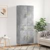 VidaXL Highboard Concrete Grey 69.5x34x180 Cm Engineered Wood 3198141