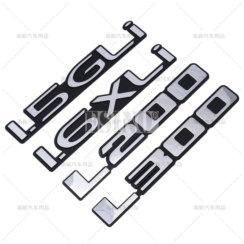 3D 1.5 GLi 1.6 XLi L200 L300 3D ABS Adhesive Emblem Rear Fender Body Badge Auto Accessory for Mercedes Benz QN1