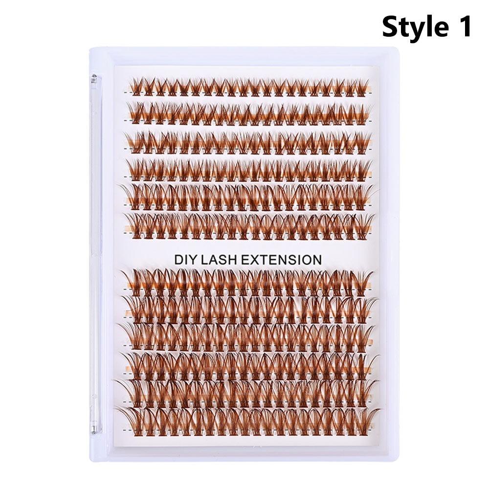 Soft Fluffy Segmented Eyelashes Single Cluster DIY Grafting Eyelashes Women's Beauty