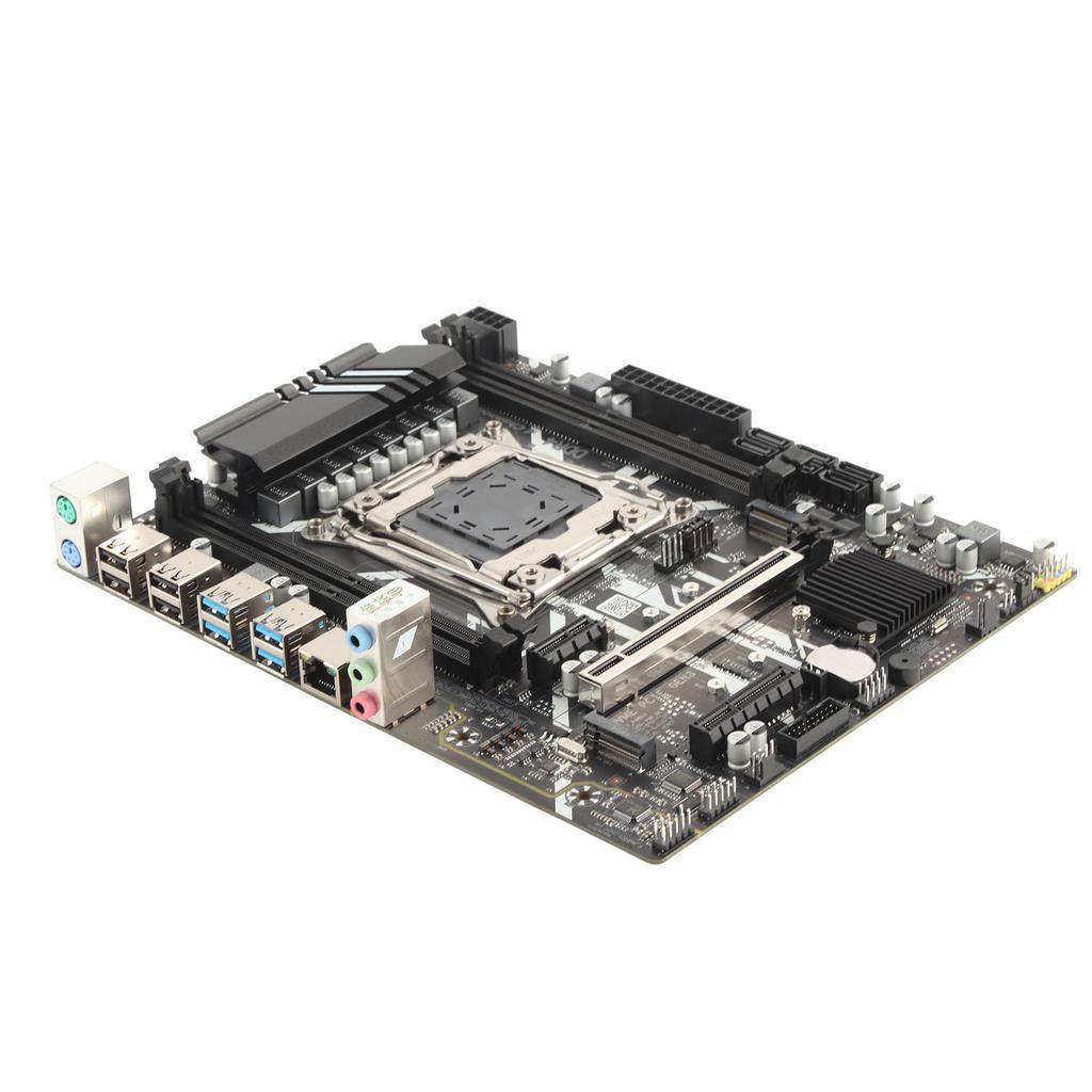 Материнская плата X99 Двухканальная DDR4 8-фазная система питания Интегрированный чип LGA 2011-3 Материнская плата компьютера для настольного ПК