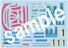 AXES Series Unisia GEX Skyline 1993 Пластиковая модель 1/12 №5 (BNR32 JTC)