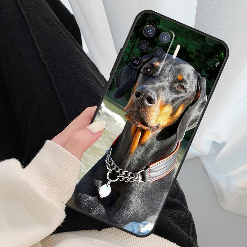 Dachshund Doberman Dog Case For Oppo A40 A60 A80 A5 Pro A15 A16 A17 A57 A77 A94 A74 A54 A76 A96 A18 A38 A58 A78 A98