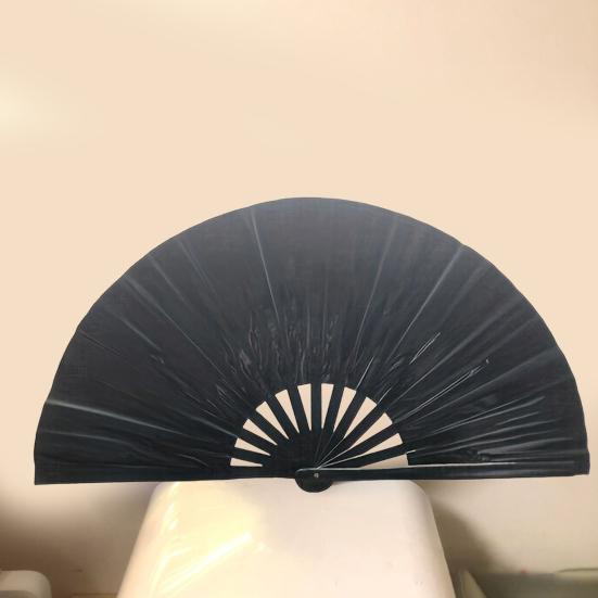 Блестящий ручной веер для женщин в китайском японском стиле, летний складной веер для фестиваля, вечеринки, клуба, танцев, фотографический реквизит